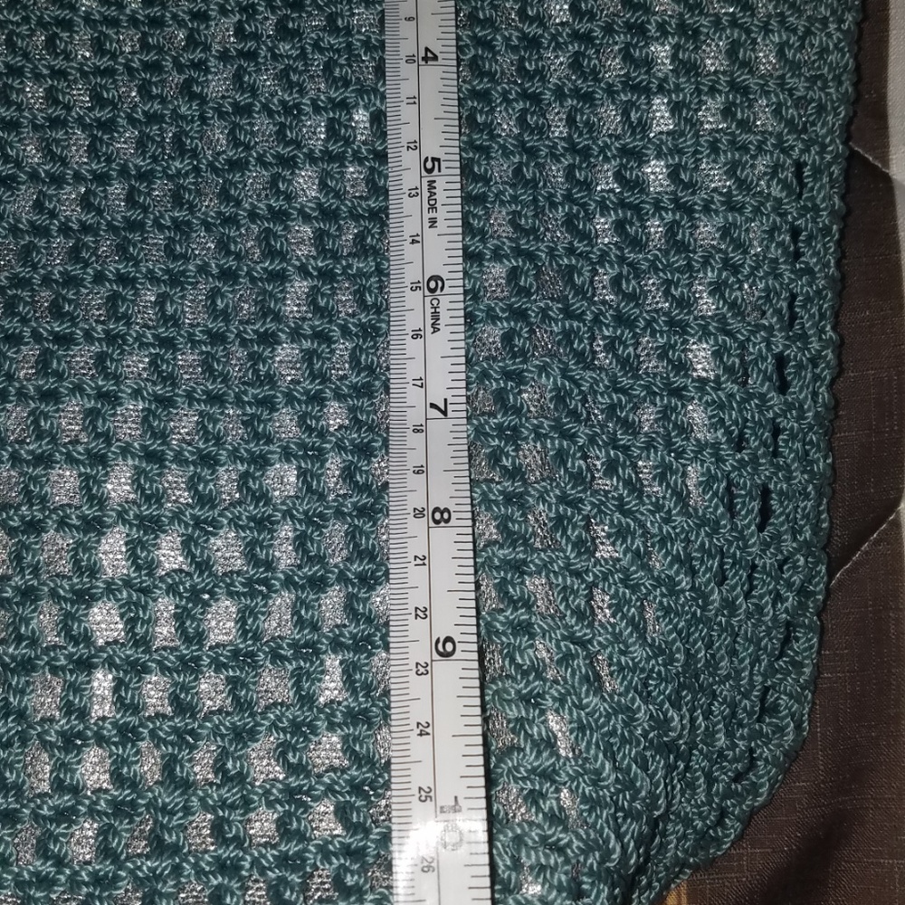 The Sak ~ Tan Macrame Crochet Shoulder Bag - image 7